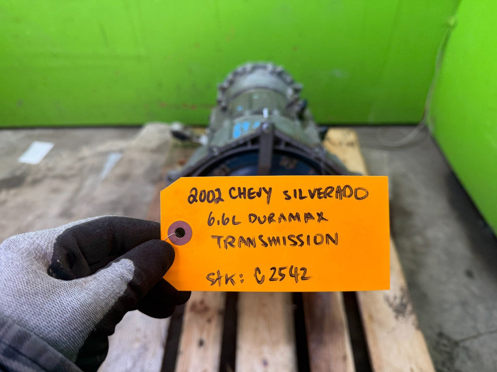 02 CHEVROLET GMC SIERRA SILVERADO 3500HD ALLISON 5SP AUTO TRANSMISSION LB7 4wd