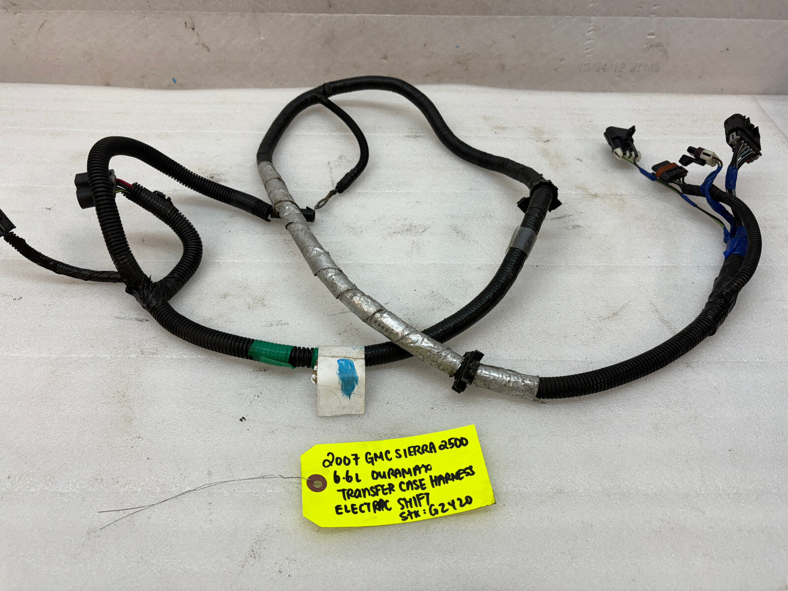 06 07 Chevrolet GMC 3500HD DURAMAX ELECTRIC SHIFT TRANSFER CASE WIRING HARNESS