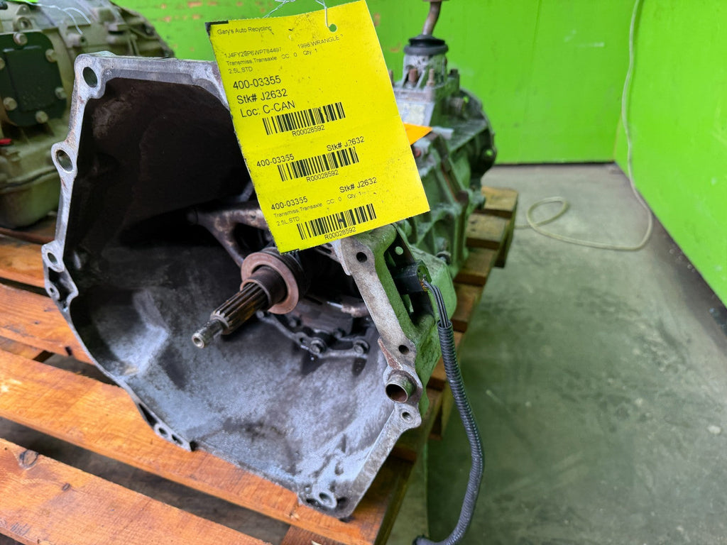 97-02 JEEP WRANGLER TJ 2.5 4 CYL MANUAL TRANSMISSION AX5 AX-5