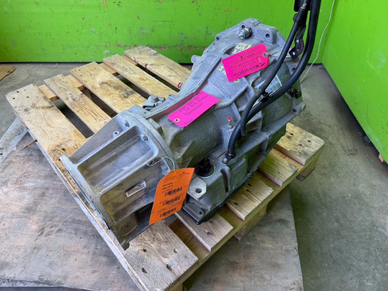 2009 JEEP WRANGLER JK 3.8 42RLE AUTOMATIC TRANSMISSION 07-10 P68036706AC