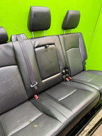 13-18 DODGE RAM 2500 3500 LARAMIE FRONT REAR HEATED VENTED BLACK LEATHER SEATS
