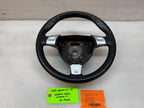 09 PORSCHE 997 911 BLACK LEATHER SPORT STEERING WHEEL MANUAL 99734780442 06-09