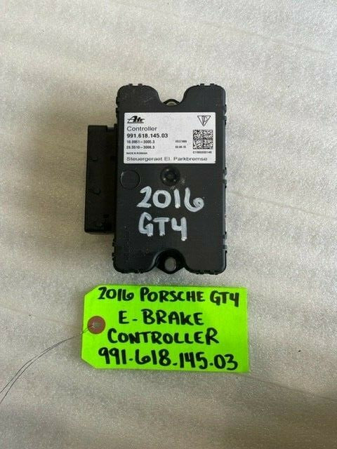 16 PORSCHE CAYMAN GT4 718 981 EMERGENCY BRAKE CONTROL MODULE 99161814503 18K
