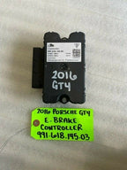 16 PORSCHE CAYMAN GT4 718 981 EMERGENCY BRAKE CONTROL MODULE 99161814503 18K