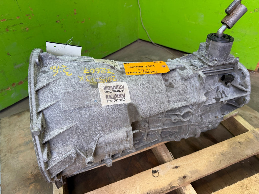 12-18 JEEP WRANGLER JK 6 SPEED NSG370 MANUAL TRANSMISSION P05106122AD