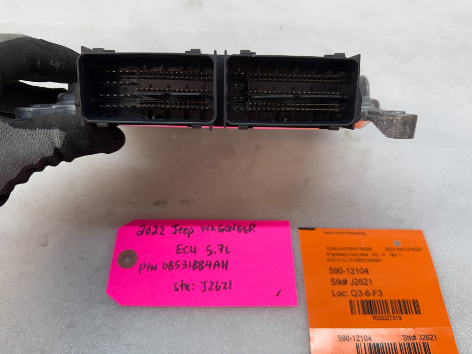 22 23 Jeep Wagoneer Engine Computer ECU ECM 5.7 e-torque P68531884AH 24K