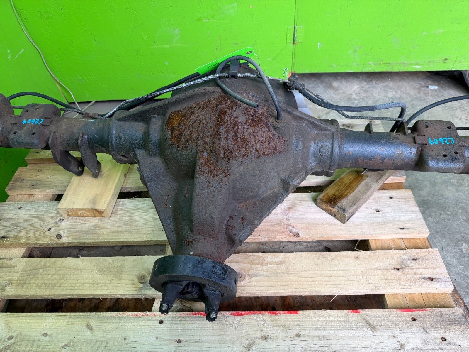 01-07 GMC SIERRA SILVERADO 2500HD 3500HD SRW REAR DIFFERENTIAL AXLE GT4 G80 GAS