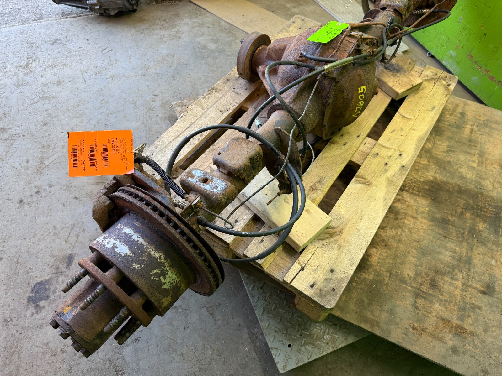 01-07 GMC SIERRA SILVERADO 3500HD DRW REAR DIFFERENTIAL AXLE GT4 G80 3.73 REMAN