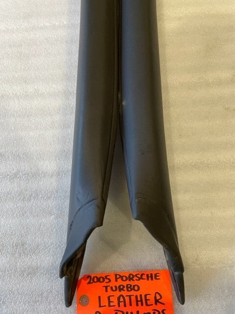 05 PORSCHE 996TT TURBO BLACK FULL LEATHER A PILLAR POST TRIM 99-05 30K!!