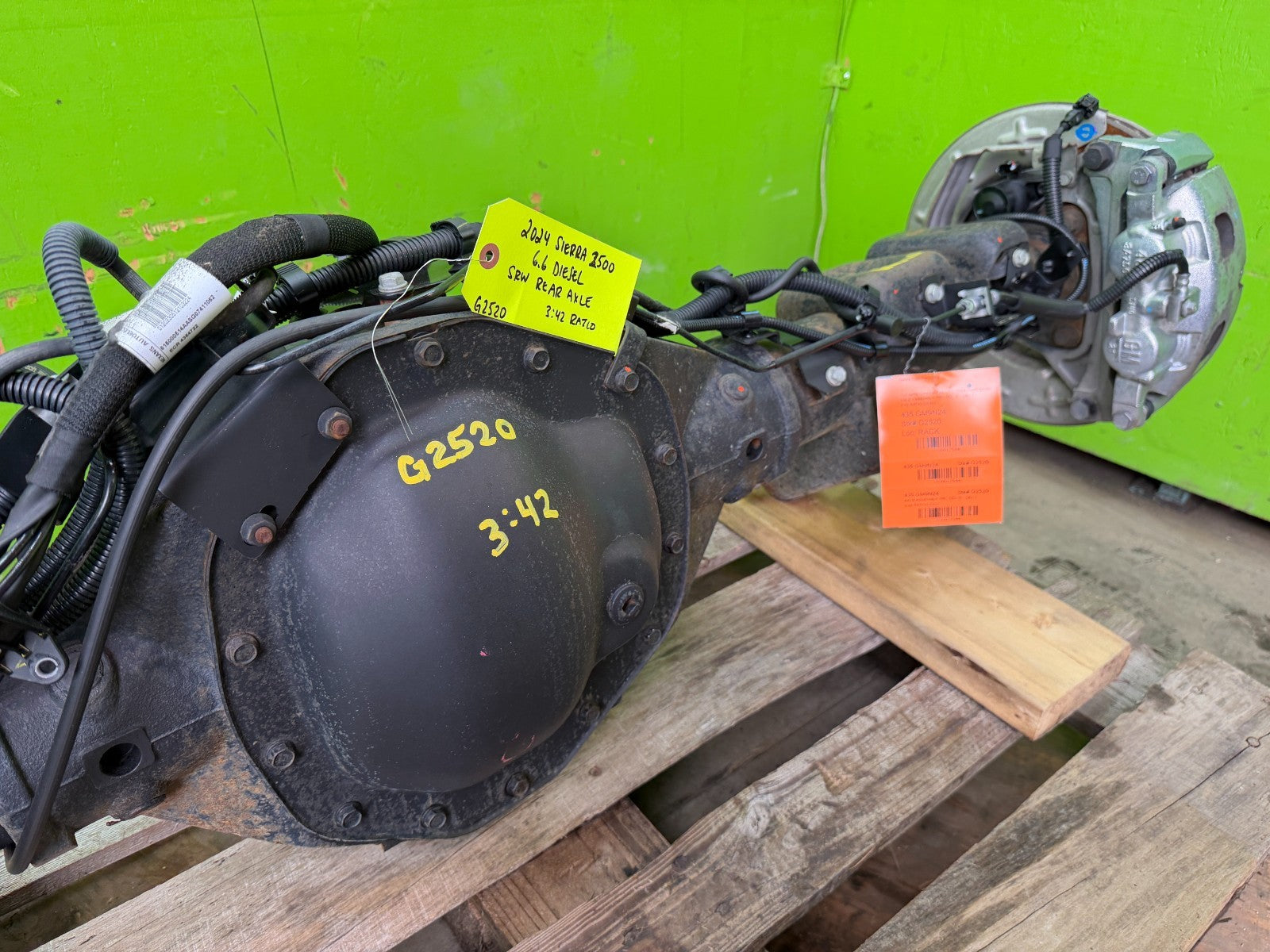 19-24 CHEVROLET GMC SIERRA SILVERADO 2500 3500 G80 REAR DIFFERENTIAL DIFF 3.42