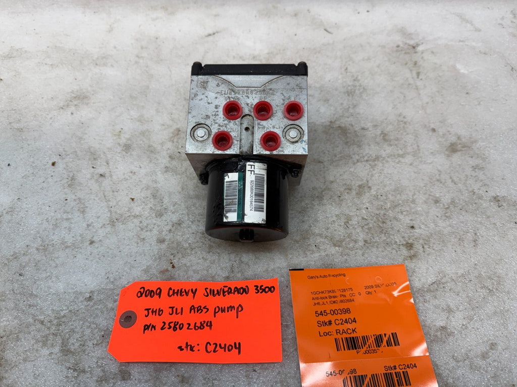 07-10 Chevrolet GMC 2500HD 3500 SIERRA DURAMAX ABS ANTI LOCK BRAKE PUMP 25802684
