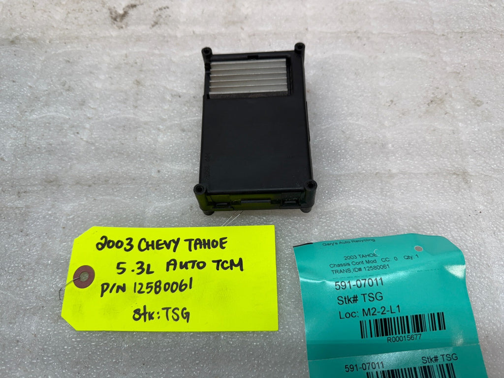 03 04 05 06 OEM GMC CHEV TAHOE 5.3L AUTOMATIC TRANSFER CASE CONTROL MODULE TCM