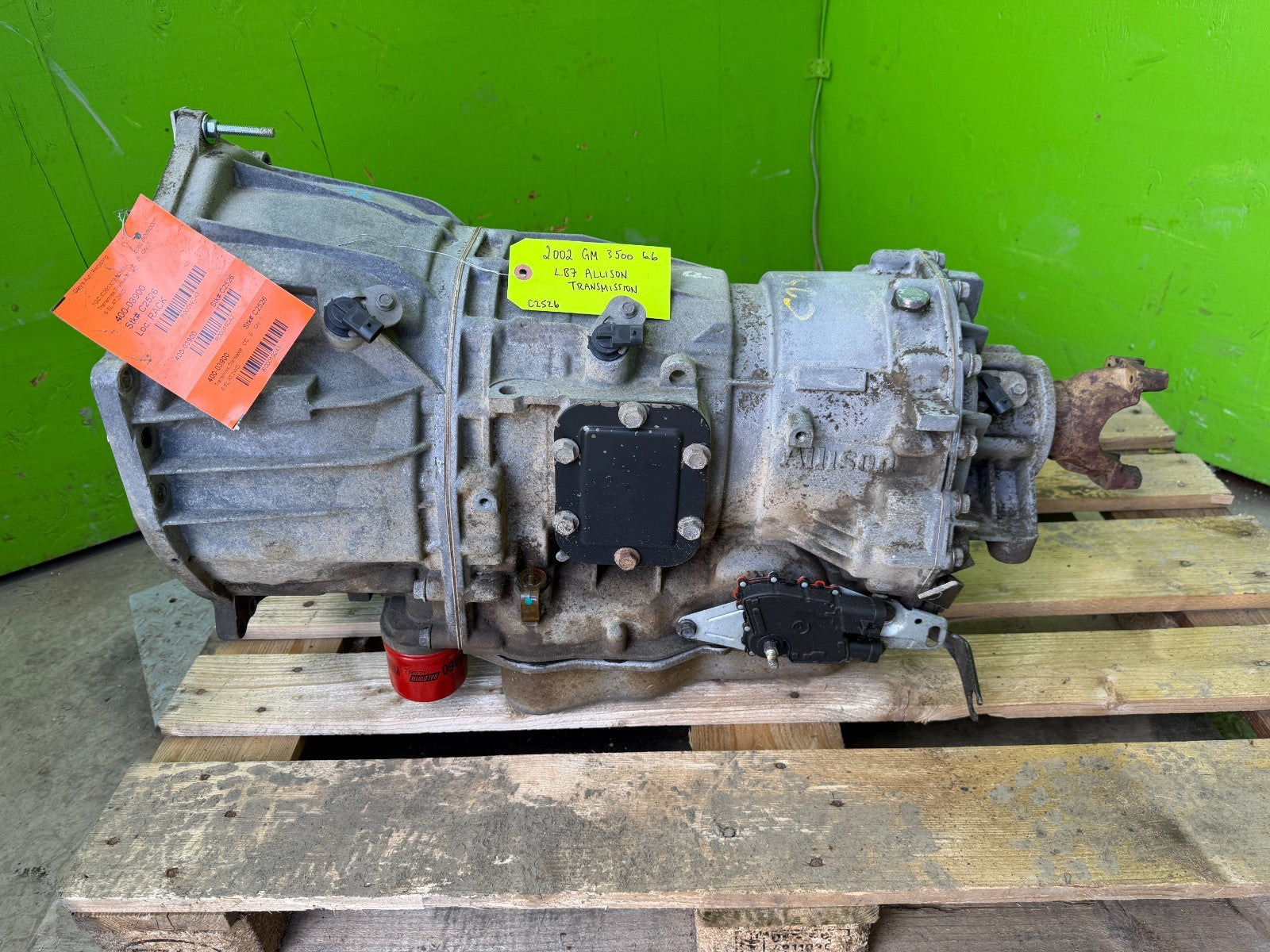 02 CHEVROLET GMC SIERRA SILVERADO 3500HD ALLISON 5SP AUTO TRANSMISSION LB7 2wd