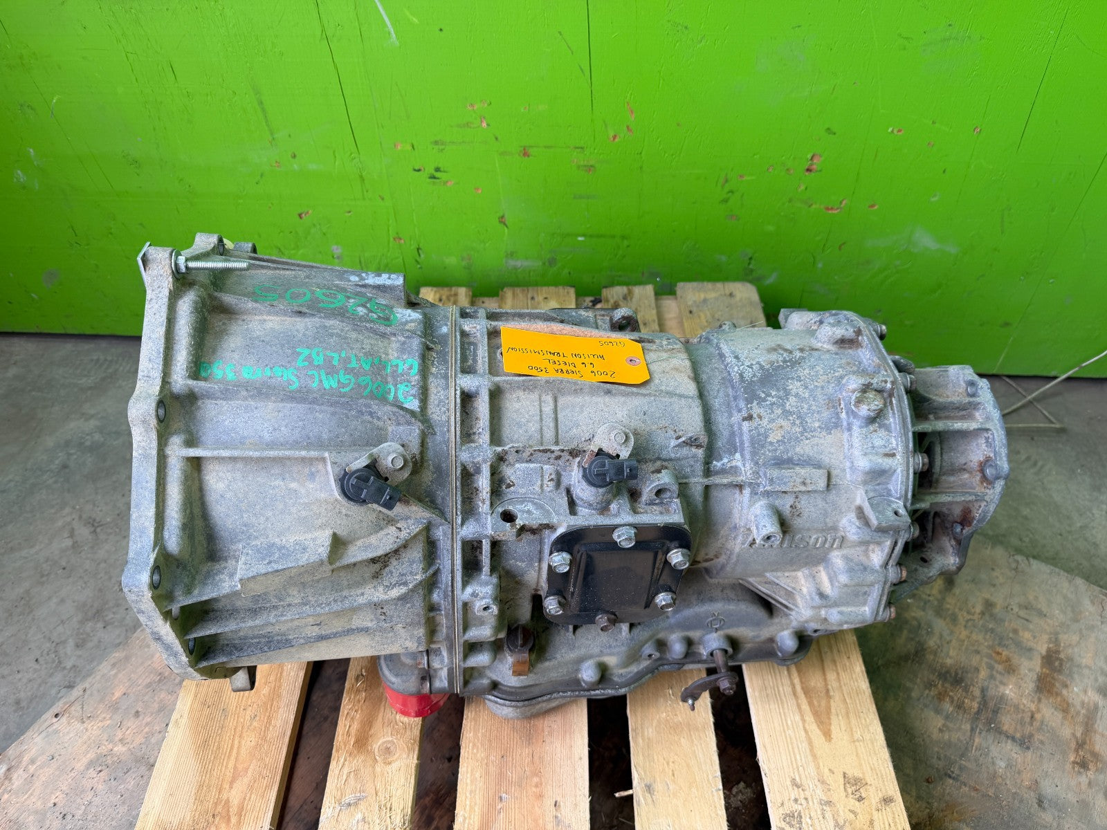 06 07 Chevrolet GMC 3500HD DURAMAX 6.6 ALLISON 1000 AUTOMATIC TRANSMISSION 4WD