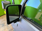 07-18 JEEP WRANGLER JK OEM FULL HARD DOORS SILVER WITH DOOR PANELS MIRROR KEY