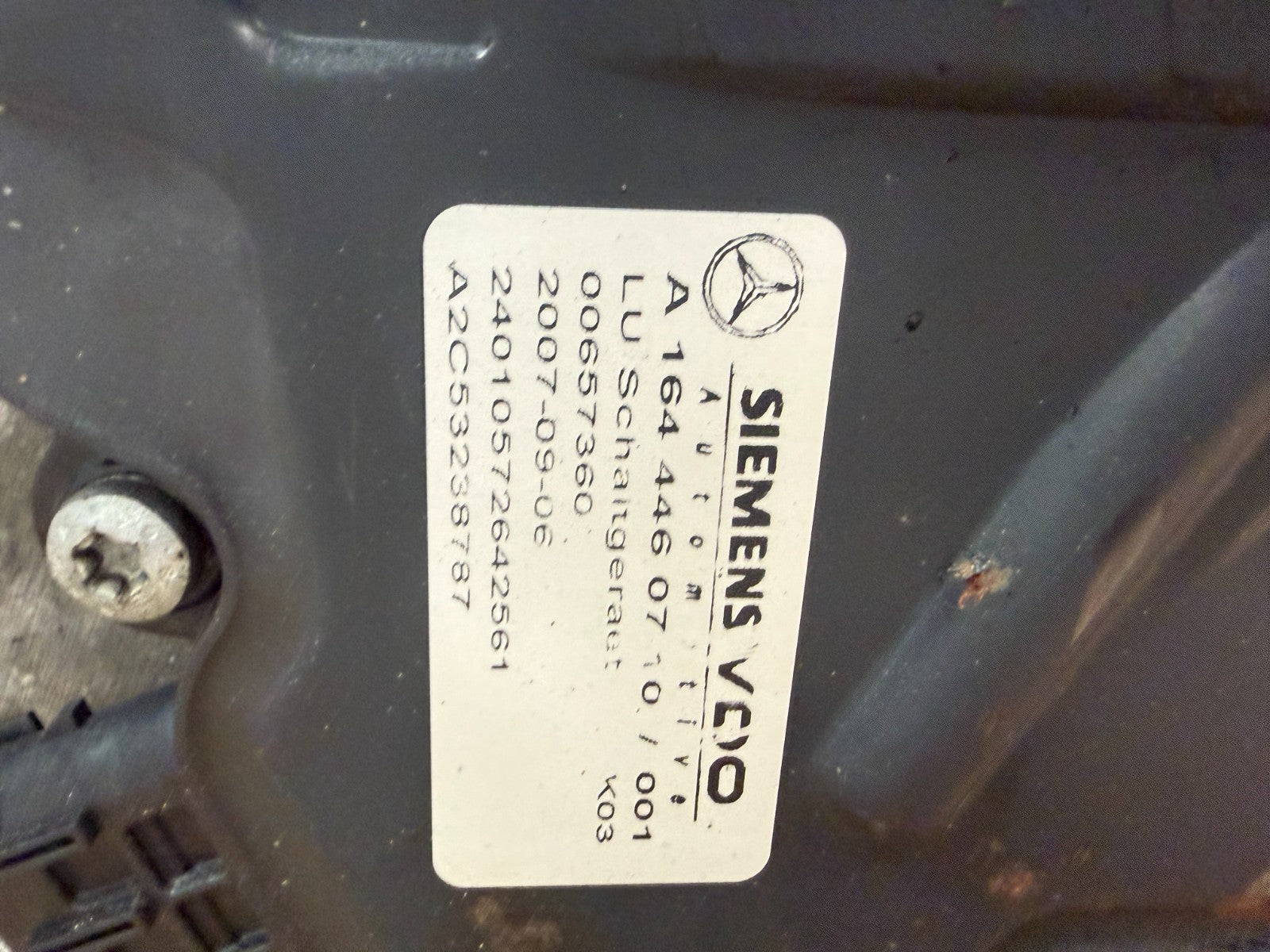 07-14 MERCEDES W216 W221 CL600 S65 AUTOMATIC TRANSMISSION 722.649