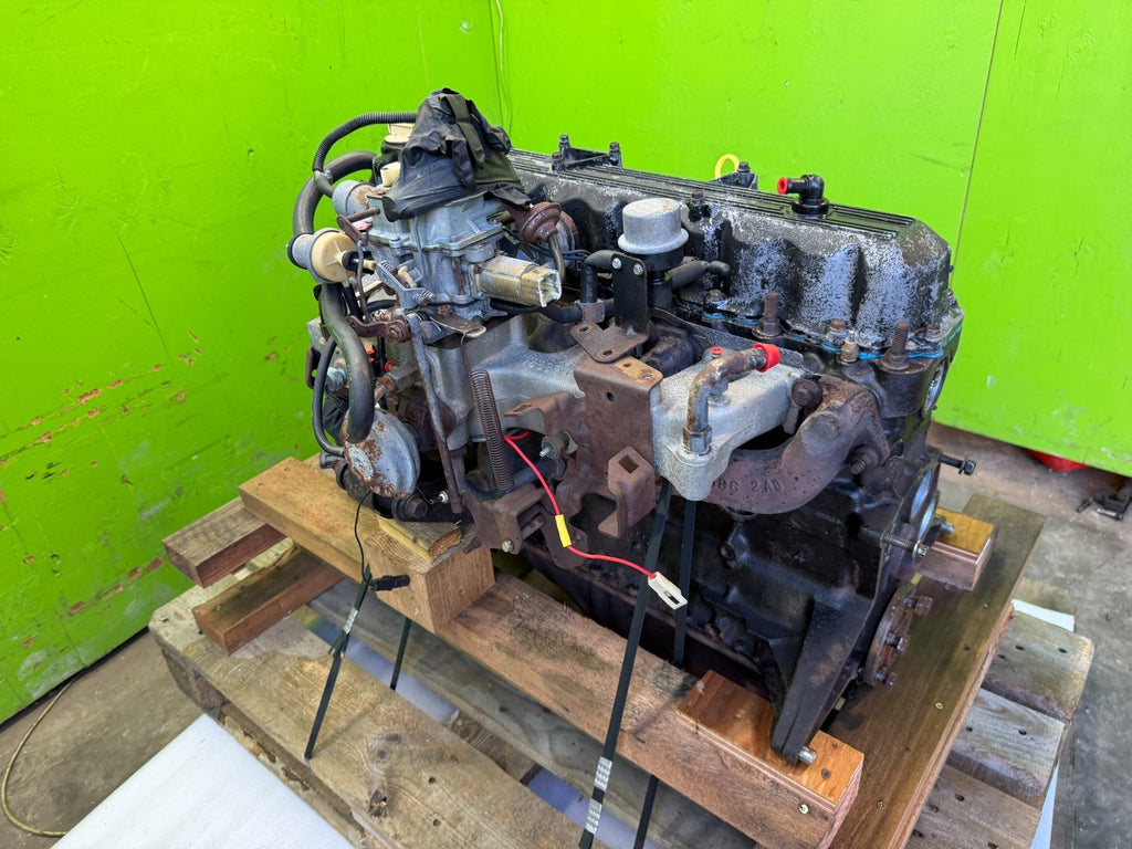 87-90 JEEP WRANGLER YJ 4.2 COMPLETE ENGINE MOTOR ASSEMBLY
