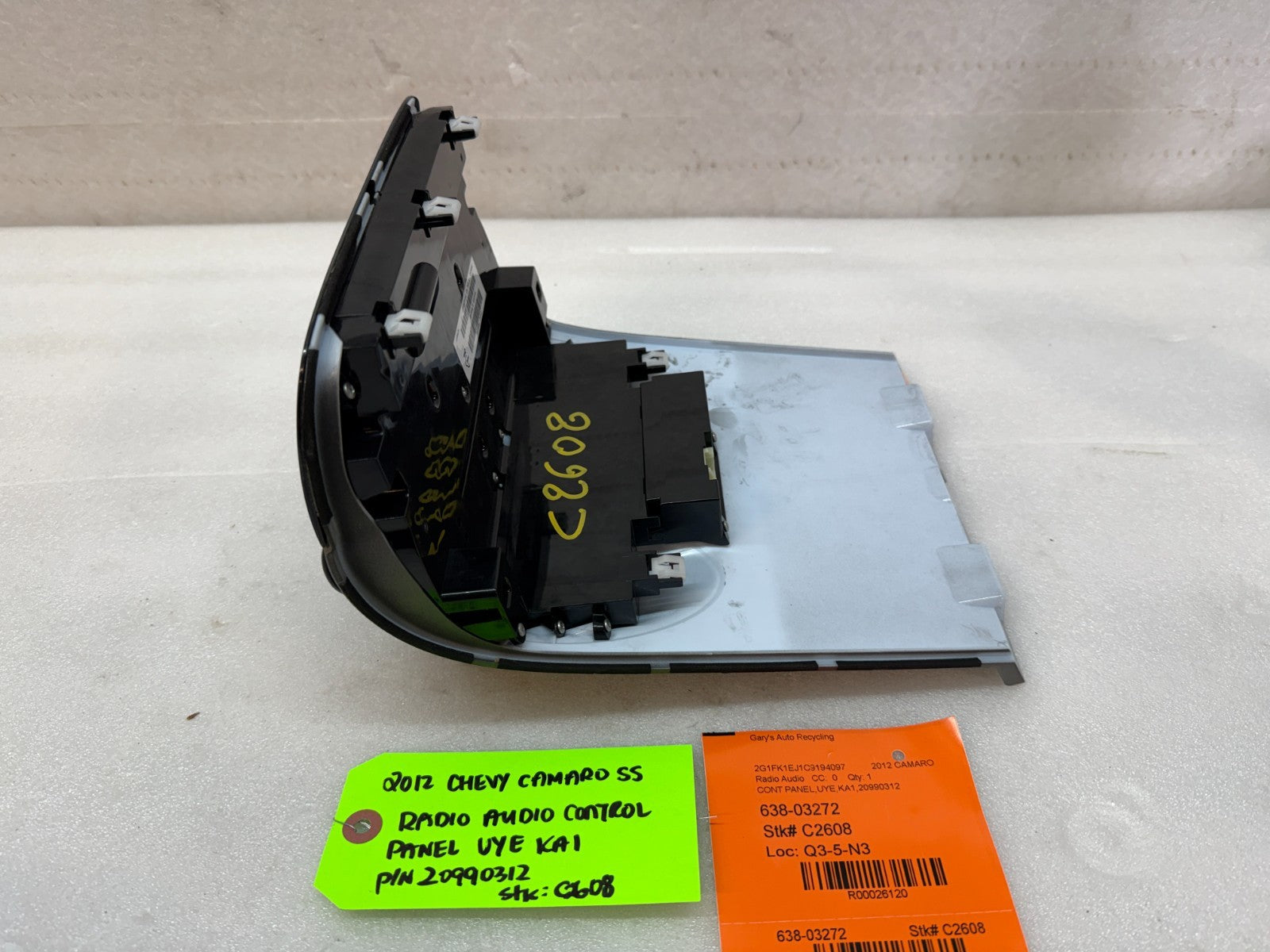 2012 CHEVROLET CAMARO SS RS ZL1 OEM RADIO STEREO HEADUNIT 20990312