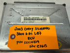 01-04 Chevrolet GMC 2500HD DURAMAX 6.6 LB7 ECM ECU ENGINE COMPUTER 12210729