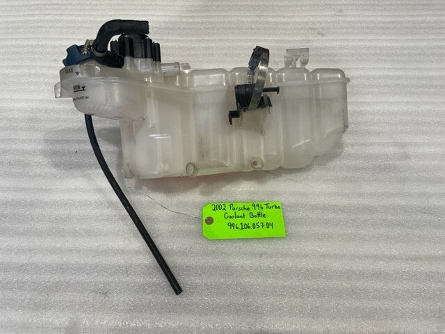 02 PORSCHE 996TT 996 997 OVERFLOW EXPANSION COOLANT TANK 99610605704 69K!