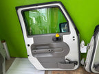 07-18 JEEP WRANGLER JK OEM FULL HARD DOORS SILVER WITH DOOR PANELS MIRRORS KEY
