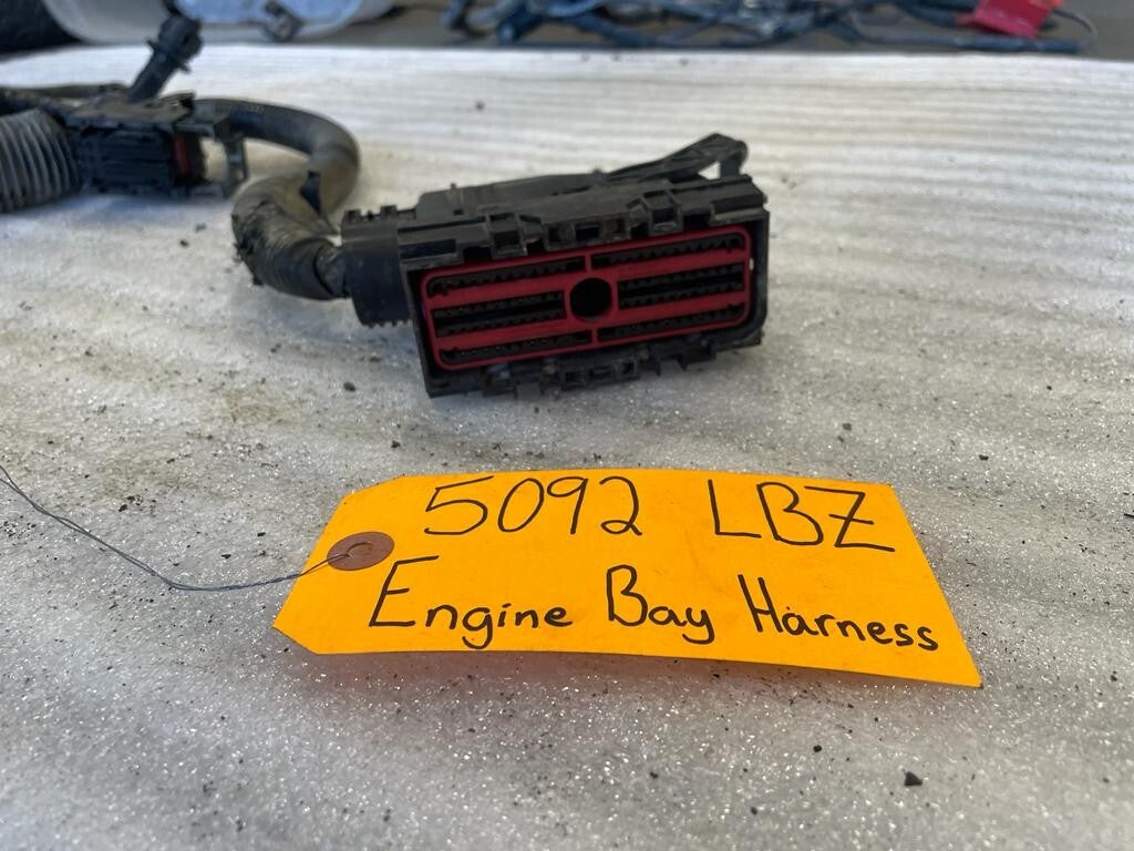06 07 GMC CHEVROLET 2500HD DURAMAX 6.6 LBZ ENGINE BAY MOTOR WIRING HARNESS LOOM