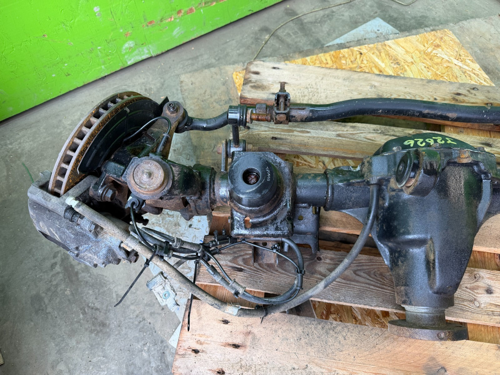 15 JEEP WRANGLER JK DANA 30 FRONT DIFFERENTIAL AXLE 3.73 07-18 P68081846AE