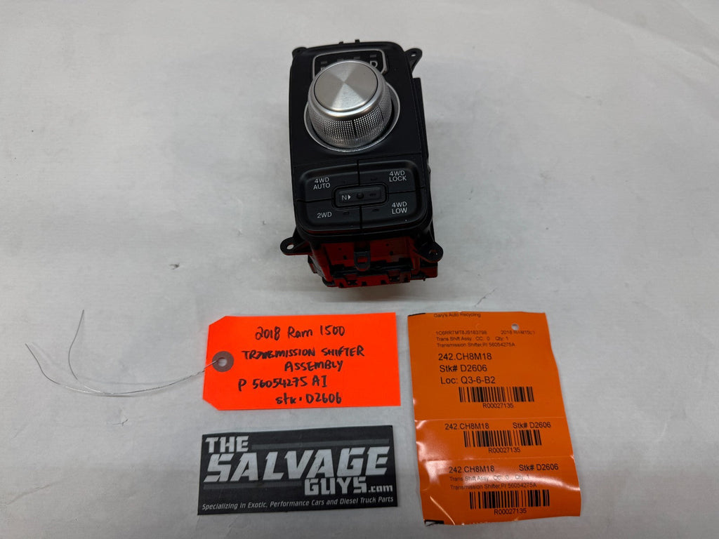 18 DODGE RAM SPORT 1500 5.7 8 SPEED AUTOMATIC SHIFTER P56054275AI 13-18 63k