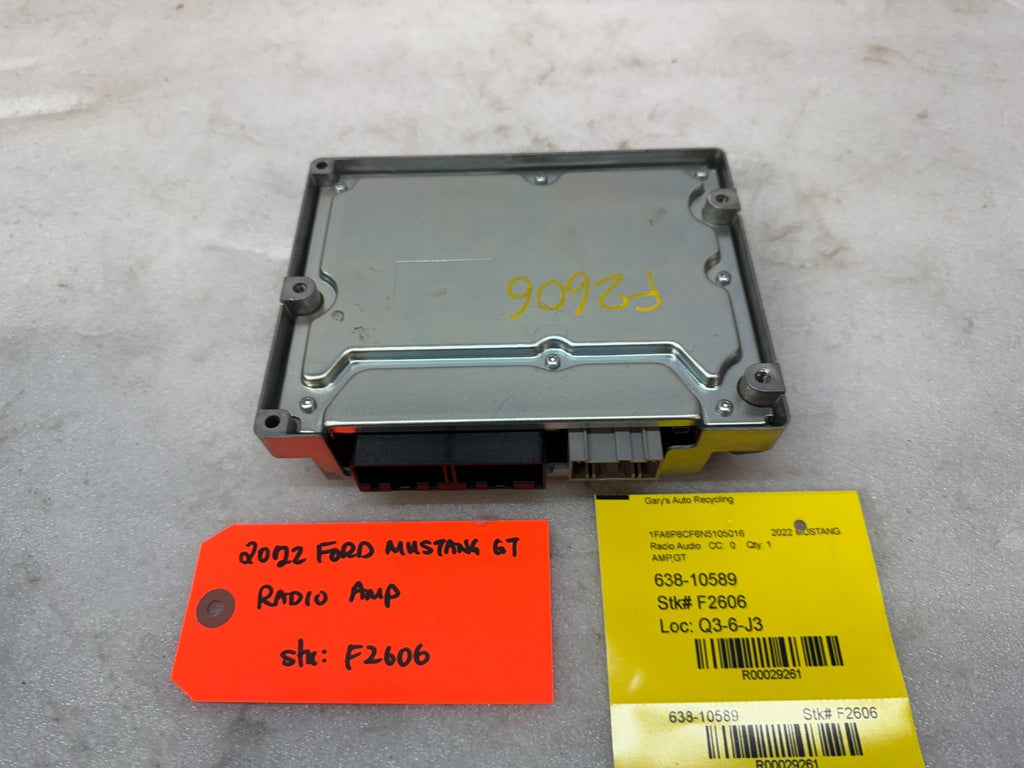 22 FORD MUSTANG GT OEM STEREO RADIO AMP AMPLIFIER 18-23