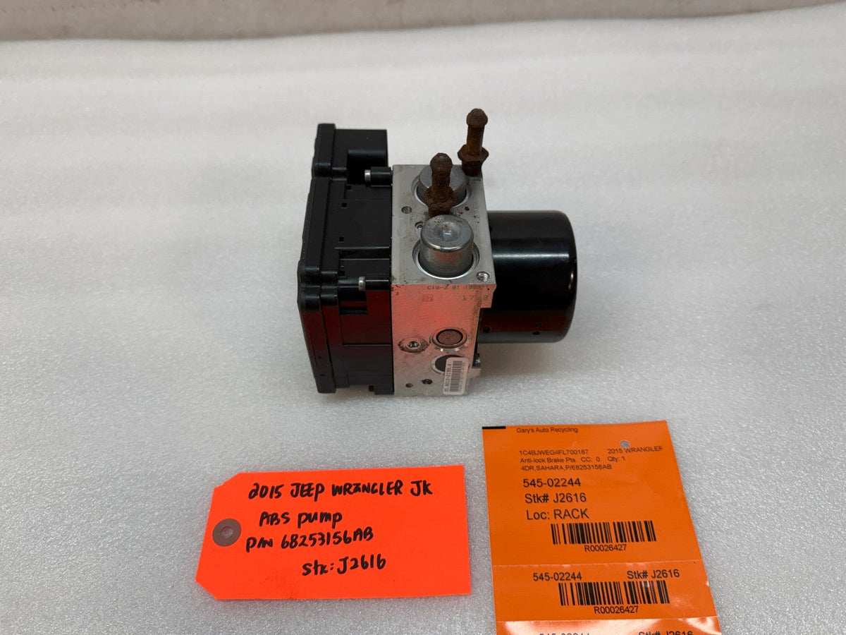 15 16 17 18 JEEP WRANGLER JK JKU OEM ABS ANTI LOCK BRAKE PUMP MODULE P68253156AB