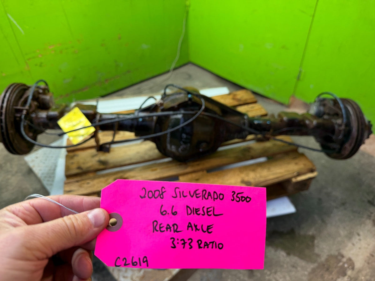 08 09 10 GMC SIERRA SILVERADO 2500HD 3500HD SRW REAR DIFFERENTIAL 3.73 GT4 G80
