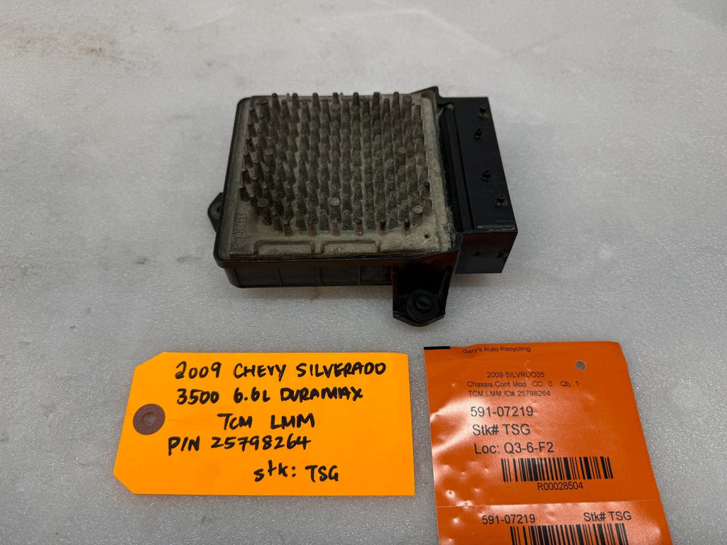 06 07 08 GMC SIERRA ALLISON A40 TRANSMISSION CONTROL MODULE TCM TCU A40 25798264
