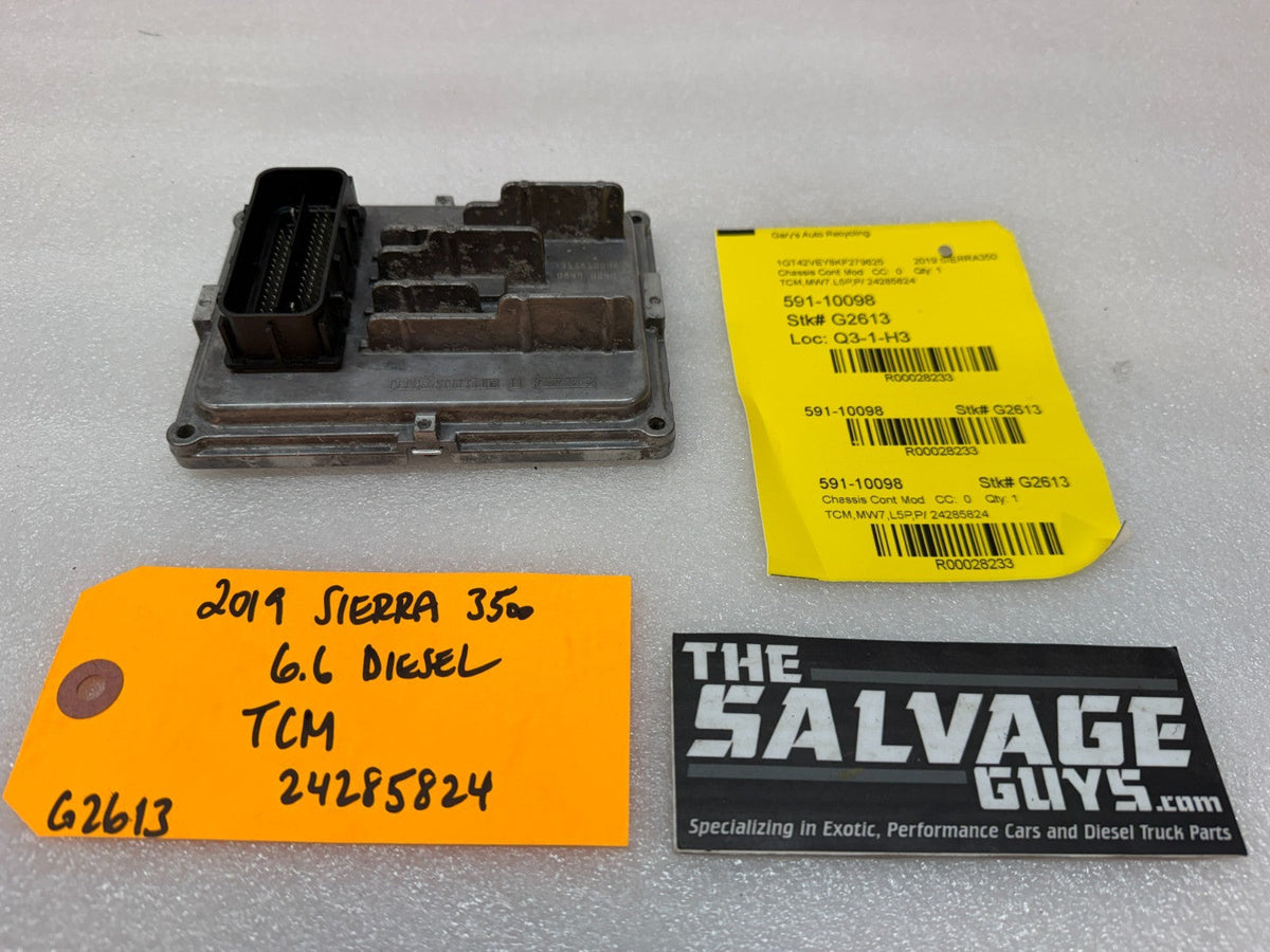 19 GMC SIERRA ALLISON T87A TRANSMISSION CONTROL MODULE TCM TCU 24285824