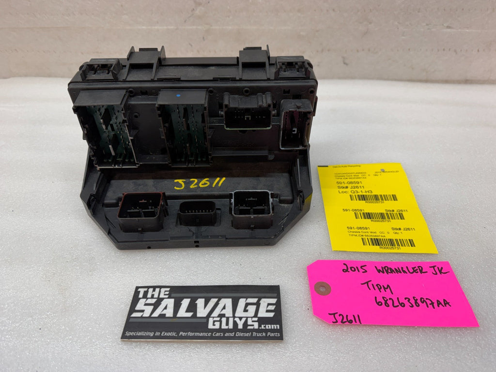 15 JEEP WRANGLER JK TIPM INTEGRATED MODULE FUSE BOX 68263897AA