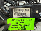 99 JEEP CHEROKEE XJ 4.0 ENGINE WIRING HARNESS LOOM 97-01 P56009740AE