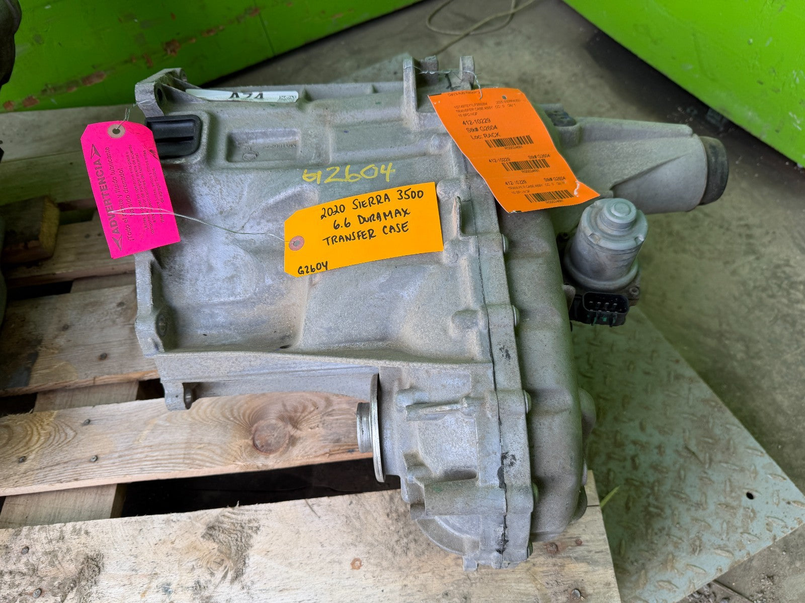 20 CHEVROLET GMC SIERRA 2500 3500 AT4 DIESEL 6.6 TRANSFERCASE 84664323 19-22