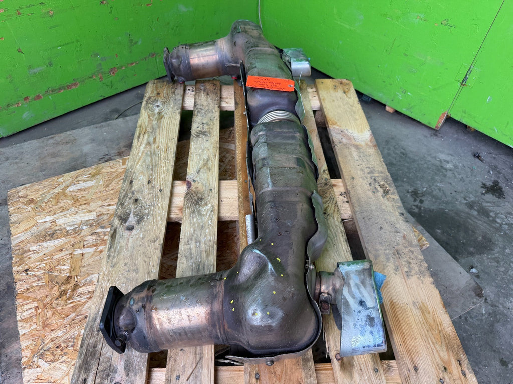 07 08 09 PORSCHE 997TT 997 TURBO 3.6 REAR MUFFLER EXHAUST 99711315100 13K!