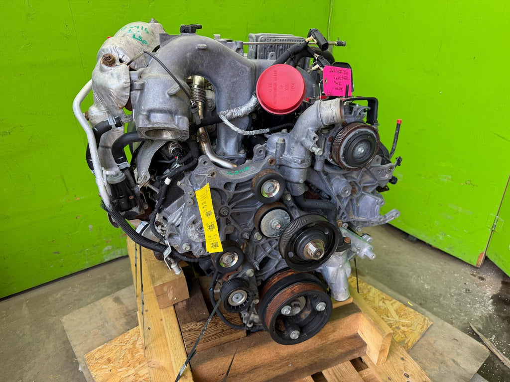 17-25 GMC SIERRA 2500HD 3500 DIESEL 6.6 L5P ENGINE MOTOR COMPLETE STUDDED