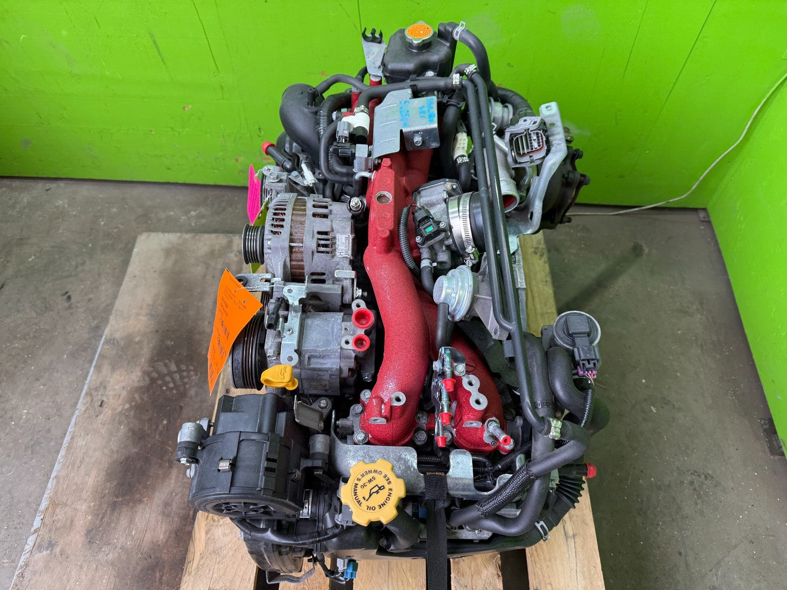 16 SUBARU IMPREZA WRX STi EJ257 COMPLETE ENGINE MOTOR TURBO 15-21