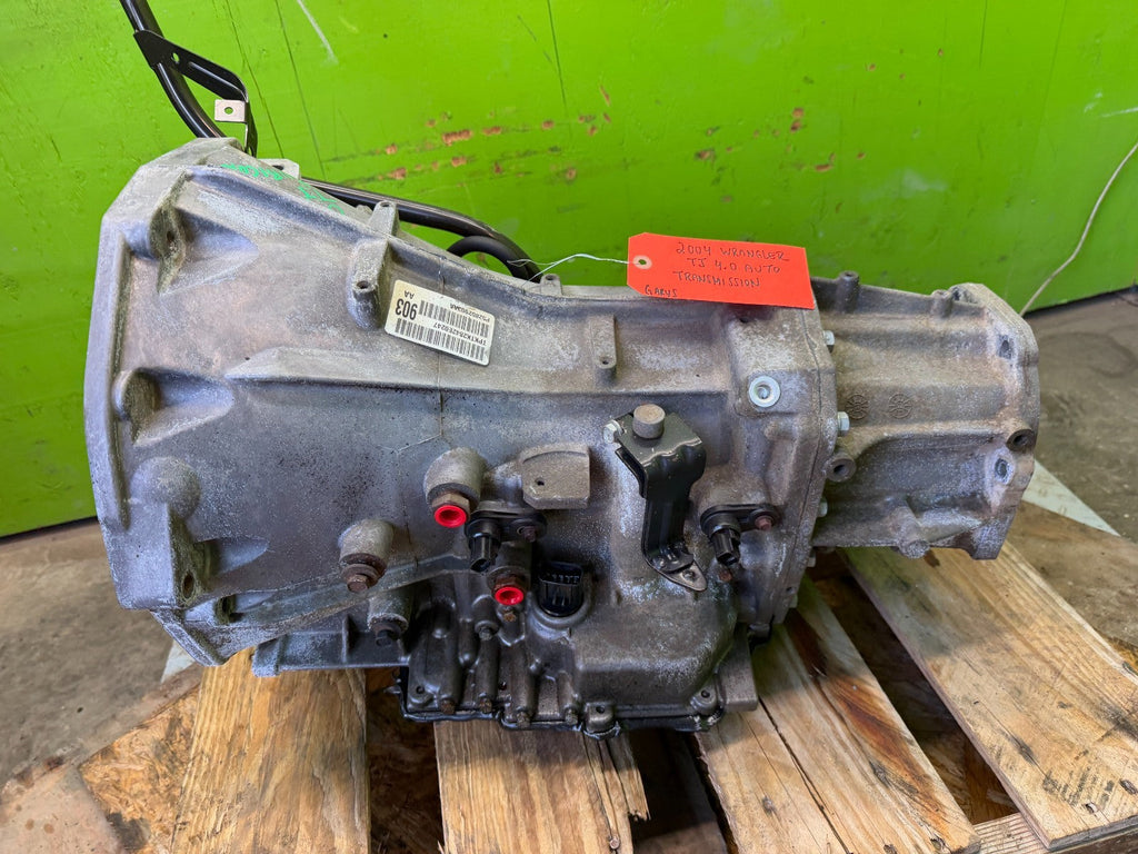 03 04 JEEP WRANGLER TJ 6 CYL 42RLE AUTOMATIC TRANSMISSION P52852903AA