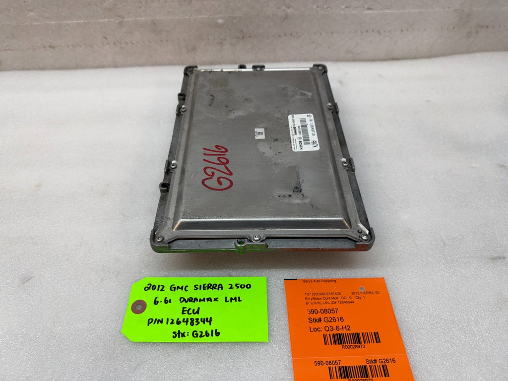 11-14 Chevrolet GMC 2500HD DURAMAX 6.6 LML OEM ENGINE COMPUTER ECU ECM 12649719
