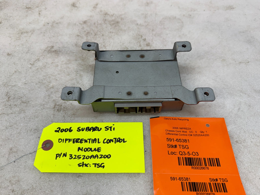 06 07 Subaru Impreza STI EJ257 OEM DCCD DIFFERENTIAL CONTROL MODULE 32520AA200