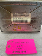 01-04 Chevrolet GMC 2500HD DURAMAX 6.6 LB7 ECM ECU ENGINE COMPUTER 15063375