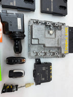 17 18 19 PORSCHE 991 TURBO S OEM ECU ECM DME BCM IMMOBILIZER KEY SET KEYS 991.2