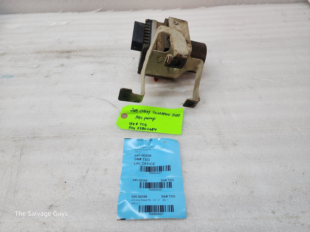 07-10 Chevrolet GMC 2500HD 3500 SIERRA DURAMAX ABS ANTI LOCK BRAKE PUMP 25802684