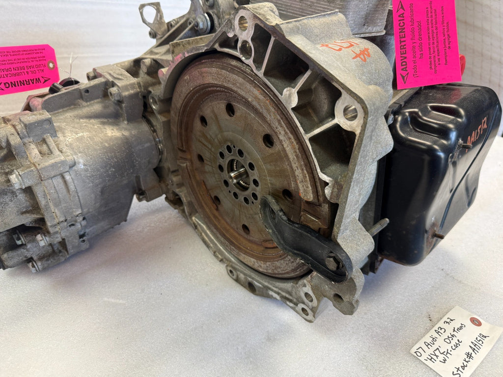 06 07 08 AUDI A3 8P OEM DSG AUTOMATIC TRANSMISSION W/ TRANSFER CASE HXZ 3.2 VR6