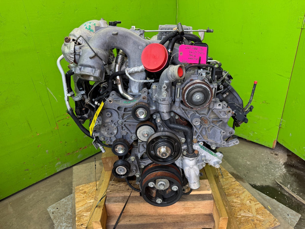 17-25 GMC SIERRA 2500HD 3500 DIESEL 6.6 L5P ENGINE MOTOR COMPLETE STUDDED