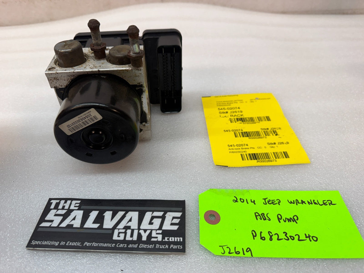 12 13 14 JEEP WRANGLER JK JKU OEM ABS ANTI LOCK BRAKE PUMP MODULE P6823024AA
