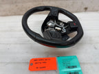 15-21 SUBARU WRX STI LEATHER STEERING WHEEL ASSEMBLY RED STITCHED OEM