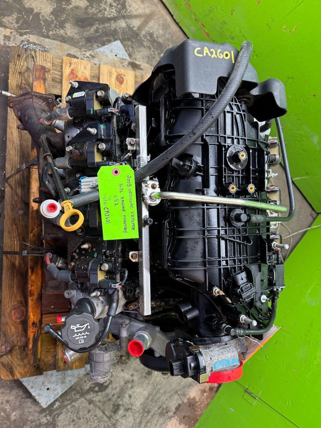 07 08 CADILLAC ESCALADE GMC SIERRA 6.2 L92 COMPLETE ENGINE